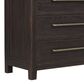 Hooker Furniture Driftwood 4-Piece King Panel Bedroom Set in Burnt Timber, , large