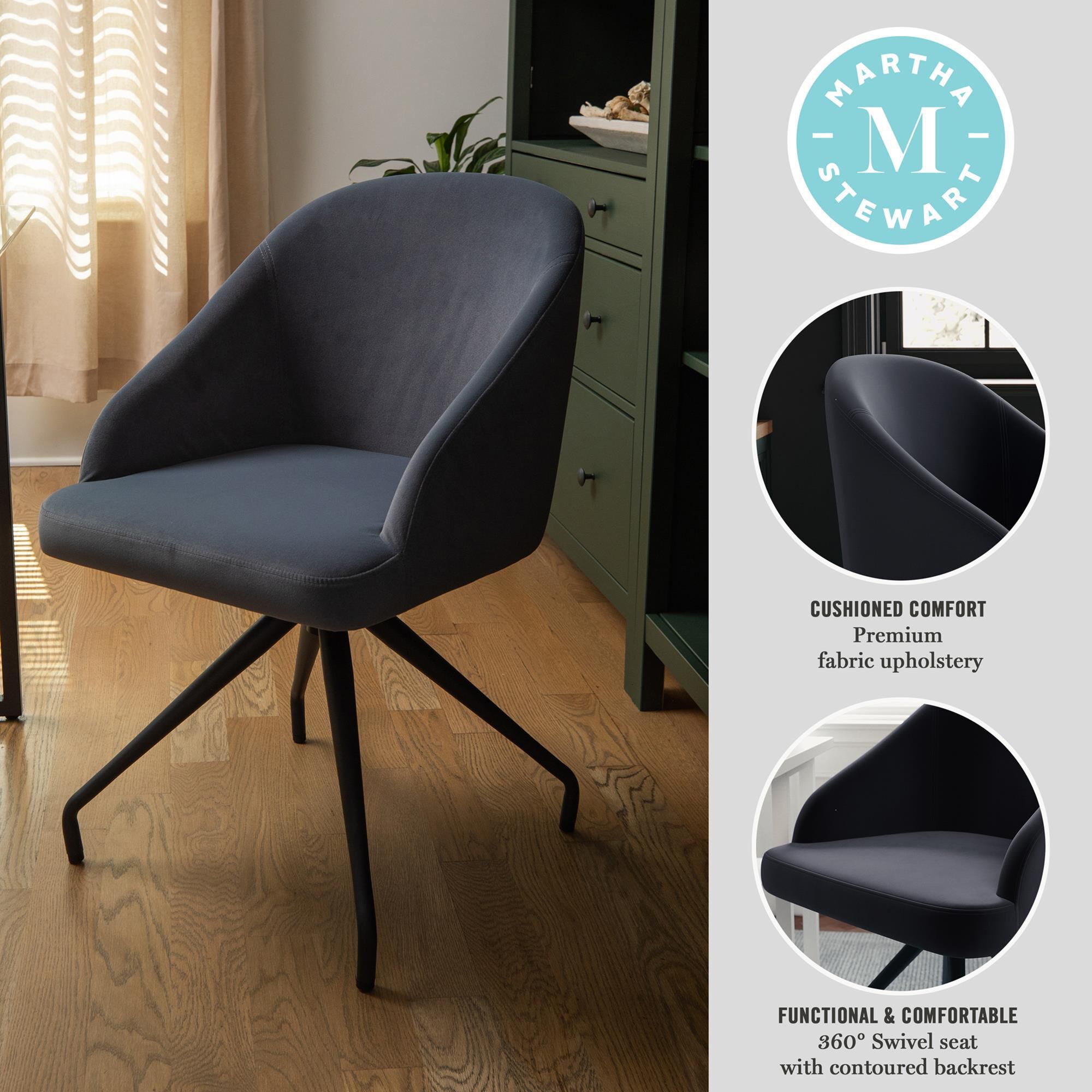 Martha stewart swivel chair best sale