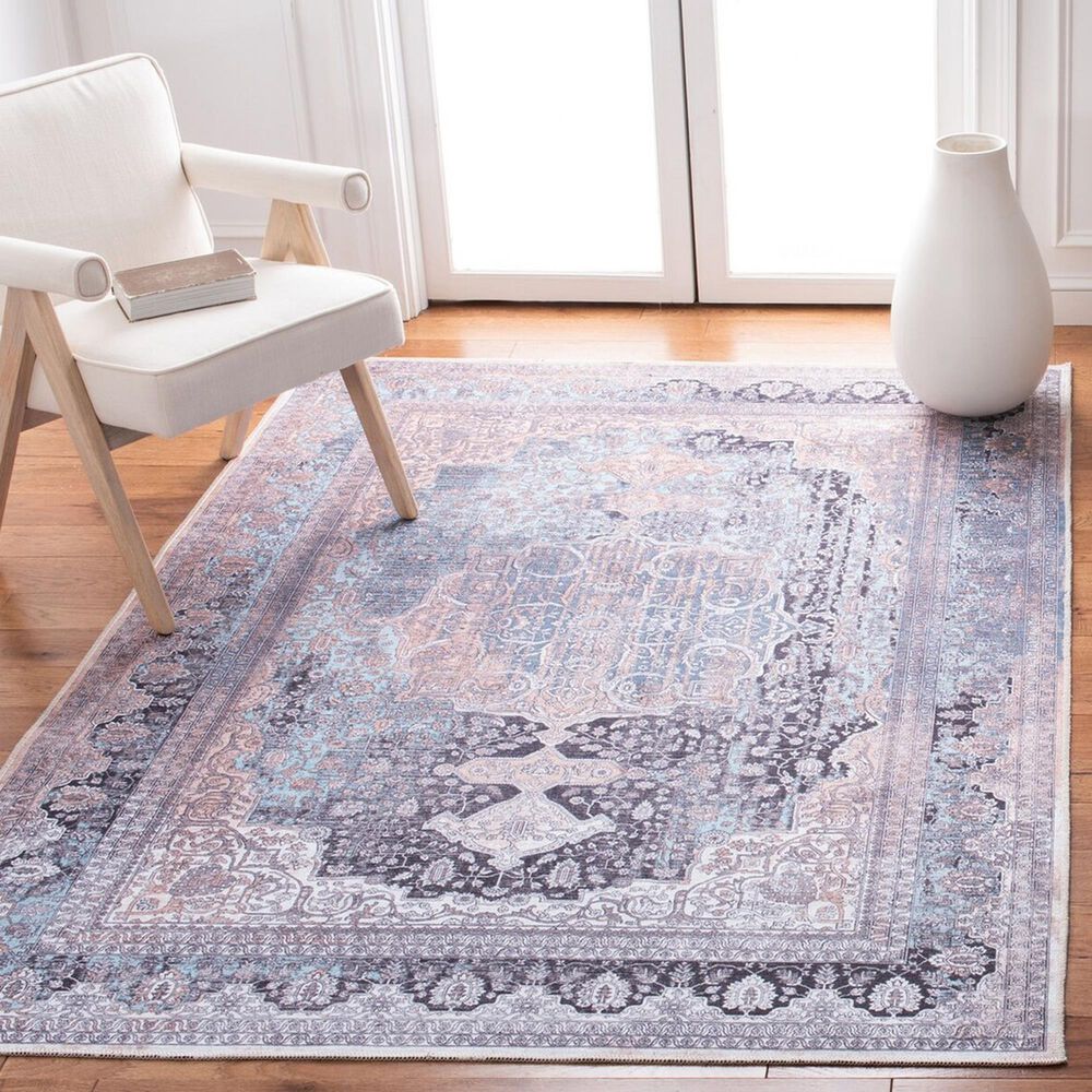 Safavieh Serapi 9&#39; x 12&#39; Ivory and Light Blue Area Rug, , large