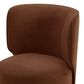 Interlochen Side Chair with Casters in Brick, , large