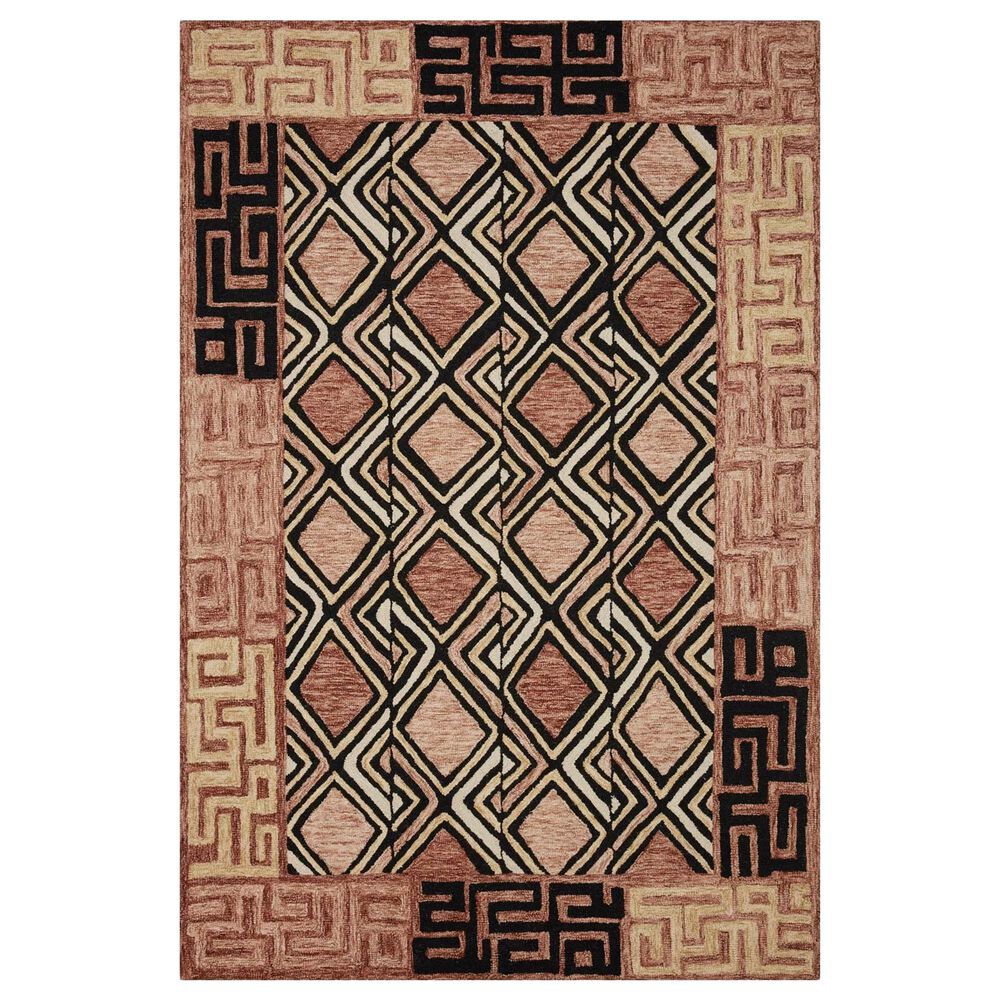 Loloi Nala NAL-06 2"6" x 7"6" Rose and Black Runner, , large