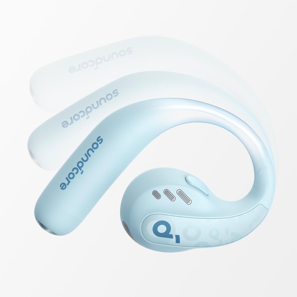 Anker AeroFit Pro Open-Ear Earbuds in Aqua Blue, , large