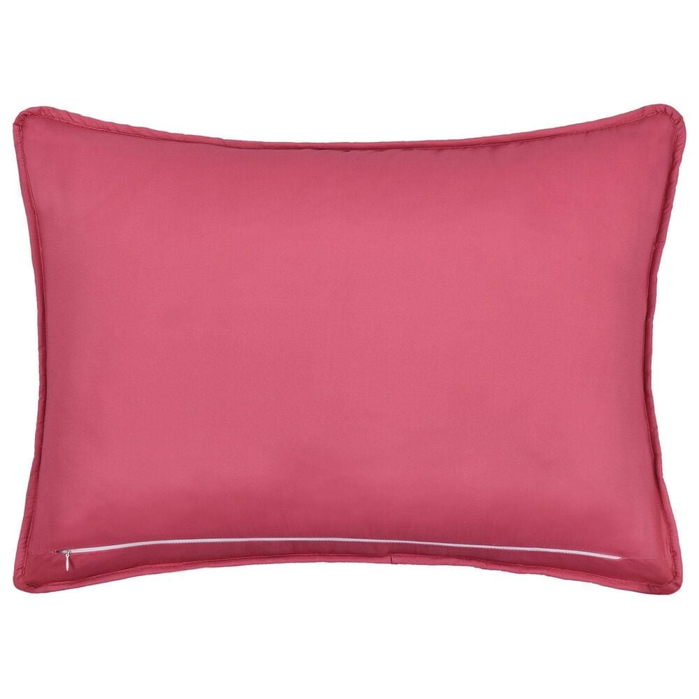 J. Queen New York Shiloh 3-Piece Full/Queen Quilt Set in Pink, Green and Orange, , large