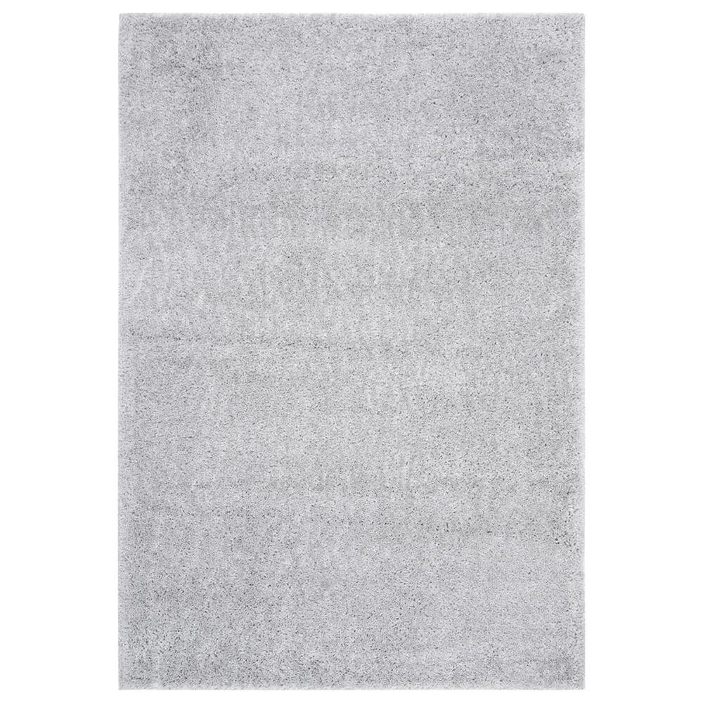 Safavieh August Shag AUG900G 8" x 10" Silver Area Rug, , large