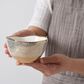 Pampa Bay Sensu 4.5" Snack Bowl in White and Gold, , large