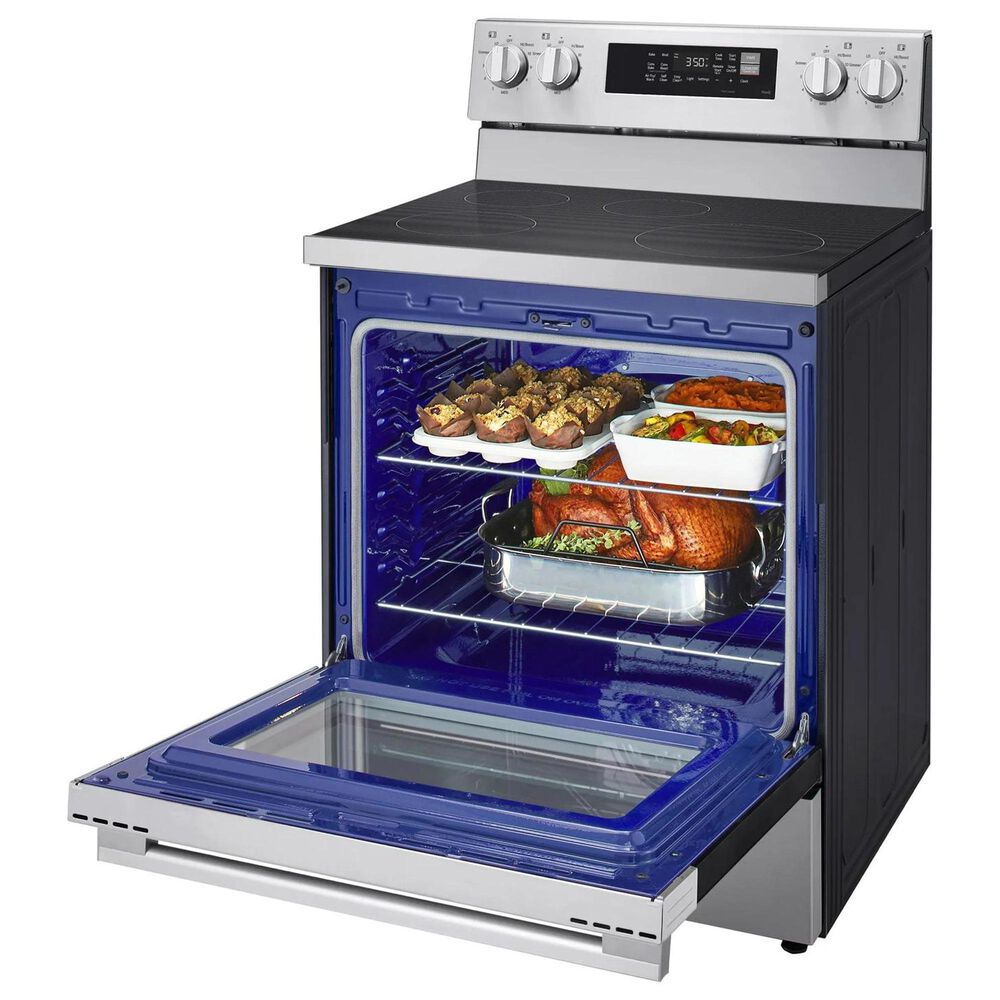 LG 6.3 Cu. Ft. Smart Freestanding Induction Range in Stainless Steel, , large
