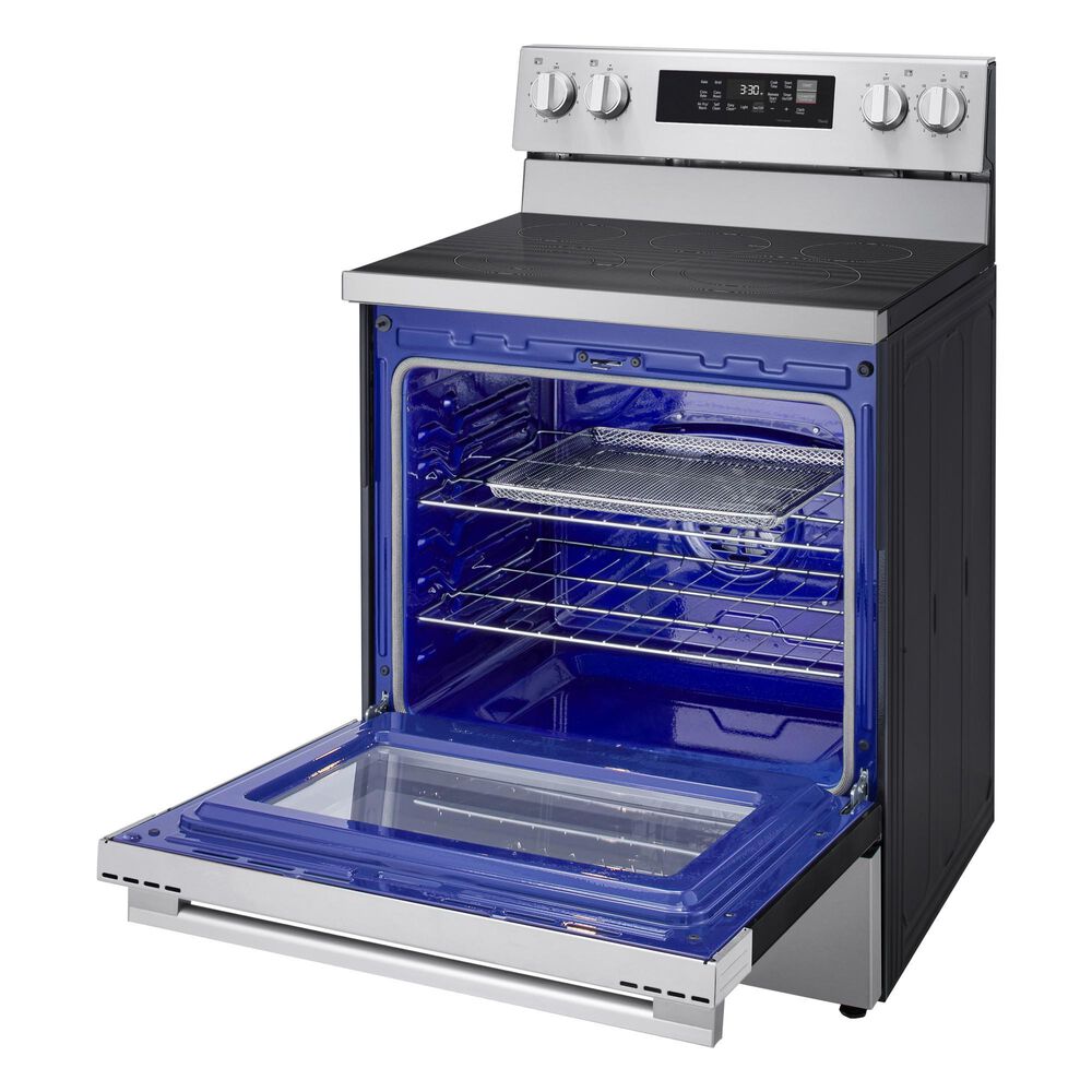 LG 6.3 Cu. Ft. Freestanding Electric Range in Stainless Steel, , large