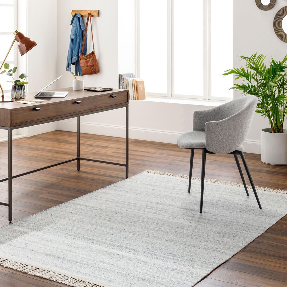Surya Lily Beige, Ice Blue, Pale Blue and Light Blue 10&#39; x 14&#39; Area Rug, , large