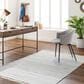 Surya Lily Beige, Ice Blue, Pale Blue and Light Blue 10" x 14" Area Rug, , large