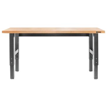 Gladiator 6" Adjustable Height Hardwood Workbench in Hammered Granite, , large