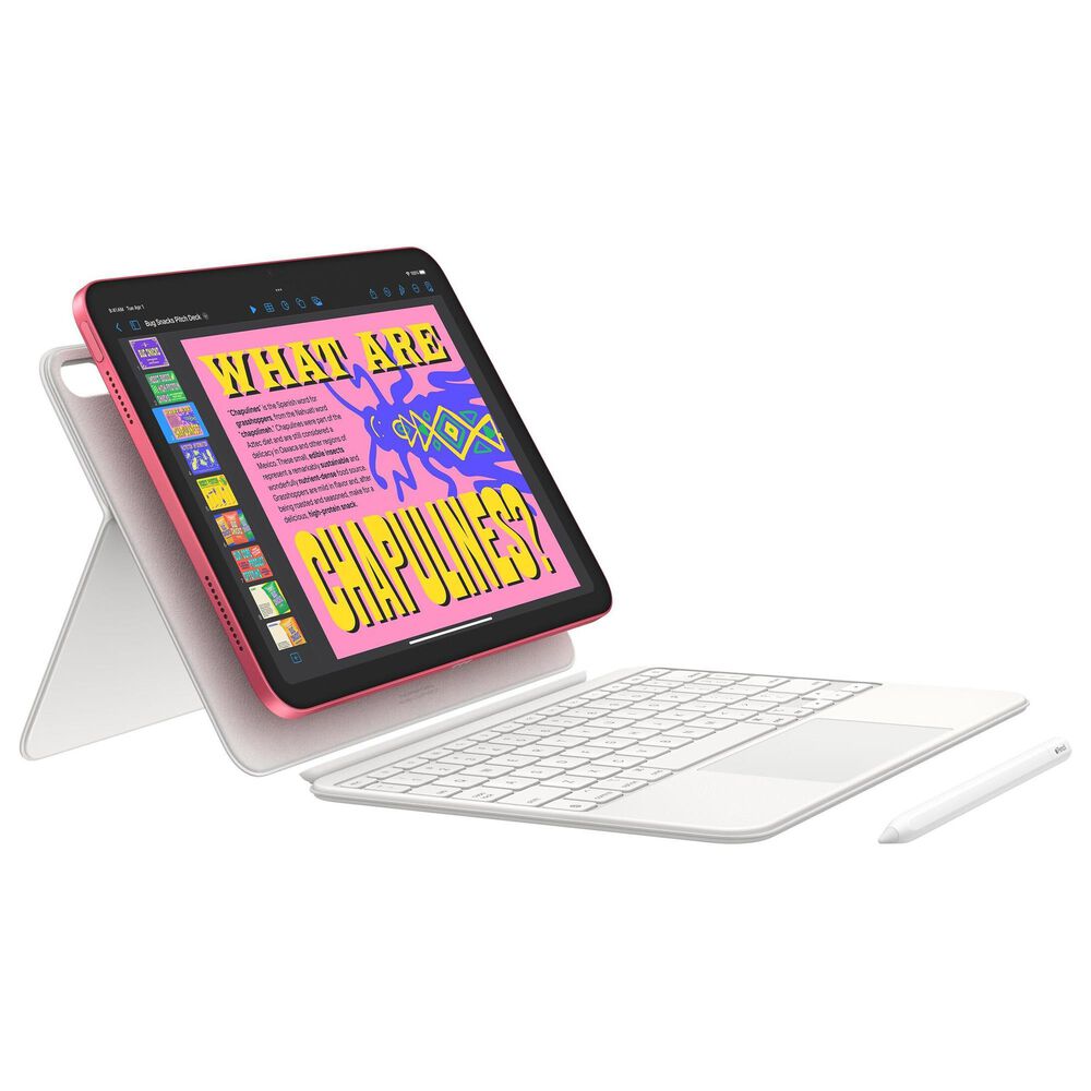 Apple 11-Inch iPad A16 chip with Wi-Fi only - 128GB in Pink with 2-Year AppleCare+, , large