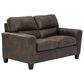 Ashley Navi Stationary Loveseat in Smoke, , large
