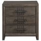 New Heritage Design Landon 3-Piece Queen Bedroom Set with Two Nightstands in Walnut, , large