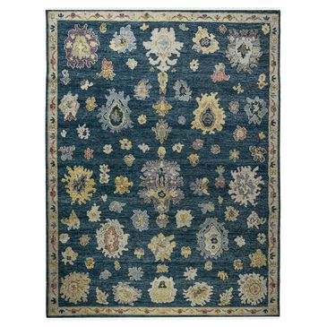 Amer Rugs Jaigarh 2" x 3" Medium Blue Area Rug, , large