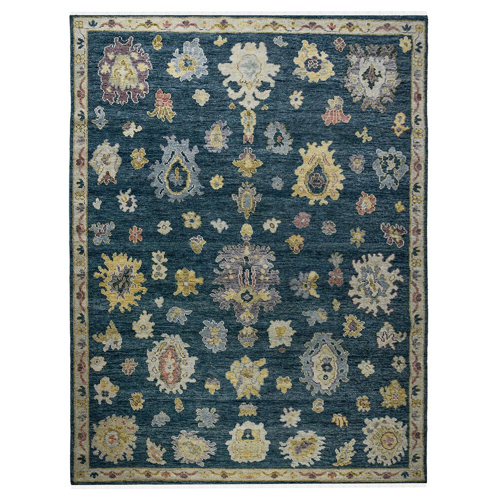 Amer Rugs Jaigarh 2" x 3" Medium Blue Area Rug, , large