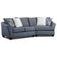 Southaven 2-Piece Stationary Left Facing Sectional Sofa in Navy, , large