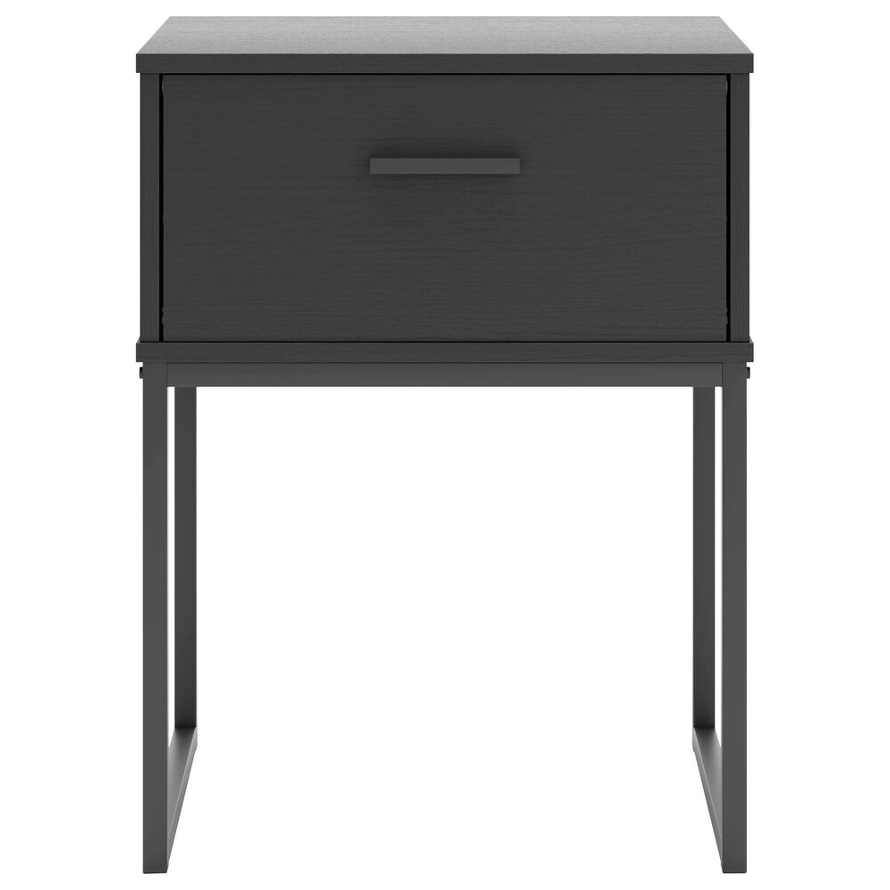Ashley Socalle Nightstand in Matte Black, , large