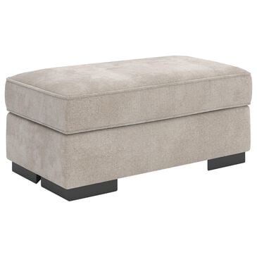 Ashley High Profile Rectangular Ottoman in Taupe, , large