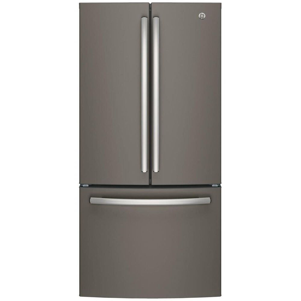 GE Appliances 18.6 Cu. Ft. Counter-Depth French-Door Refrigerator in Slate, , large
