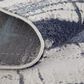 Feizy Indio 3"11" x 6" Blue and Ivory Area Rug, , large