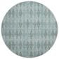 Dalyn Rug Company The Reserve TR2 Teal 8" Round Indoor/Outdoor Area Rug, , large