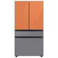 Samsung Bespoke Bespoke 4-Door French Door Refrigerator Middle Panel in Stainless Steel, , large