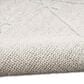 Nourison Wander 5"3" x 7"3" Ivory and Grey Area Rug, , large