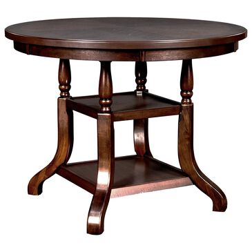 New Heritage Design Bixby Counter Dining Table in Espresso Cherry  - Table Only, , large