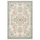 Surya Erin 2" x 3" Cream, Orange, Denim, Butter and Emerald Area Rug, , large
