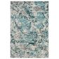 Safavieh Skyler SKY186M 5"1" x 7"6" Blue and Ivory Area Rug, , large