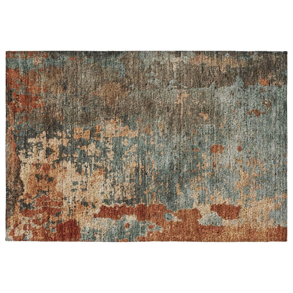 Dalyn Rug Company Kochi KC11 Teal 2"6" x 3"10" Area Rug, , large