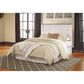 Ashley Willowton Full/Queen Panel Headboard in White Washed, , large