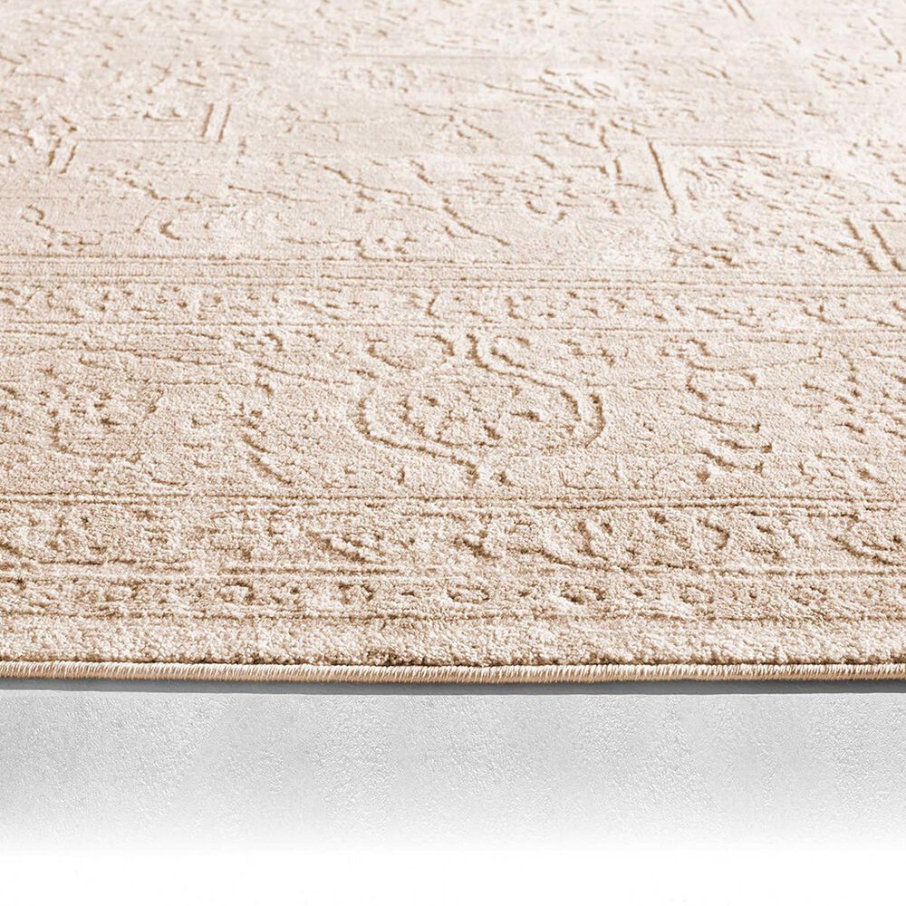 Jaipur Serenita Beyza White and Cream 6' x 9' Area Rug, , large