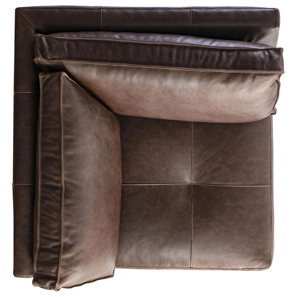 Bernhardt Nest 6-Piece Stationary Right Facing Sectional with Ottoman in Brown, , large