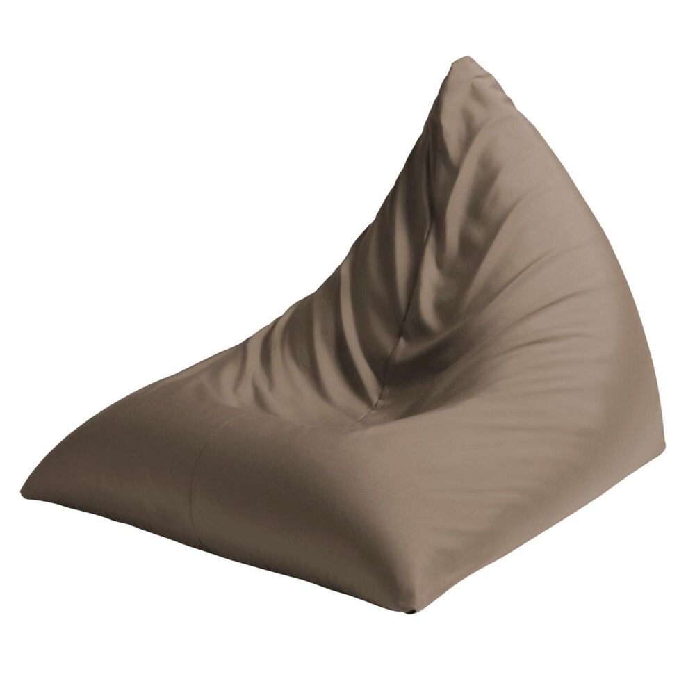 Jaxx Twist Outdoor Bean Bag Chair in Taupe, , large