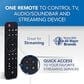 RCA Universal 3-Device Rechargeable Streaming Remote in Black, , large