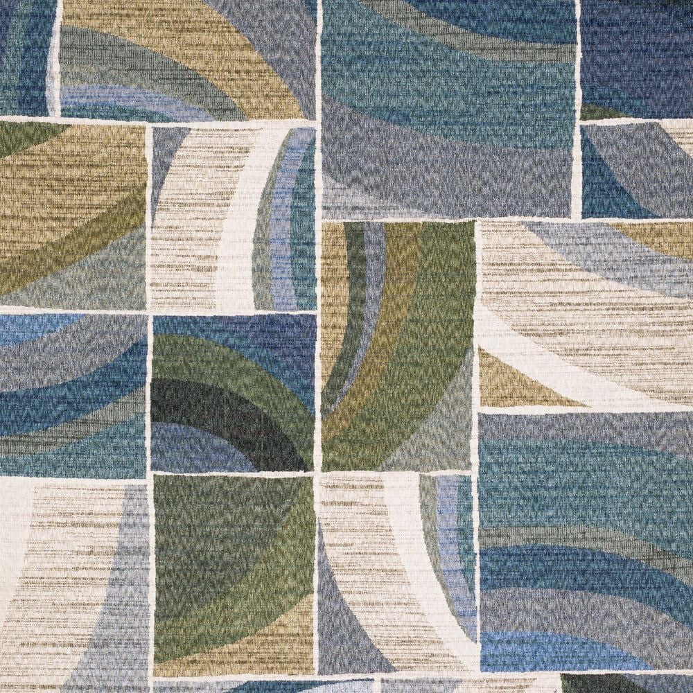 Oriental Weavers Tisdell TIS06 Blue and Green 3&#39;9&quot; x 5&#39;2&quot; Area Rug, , large