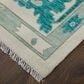 Feizy Karina 8"6" x 11"6" Ivory and Blue Area Rug, , large