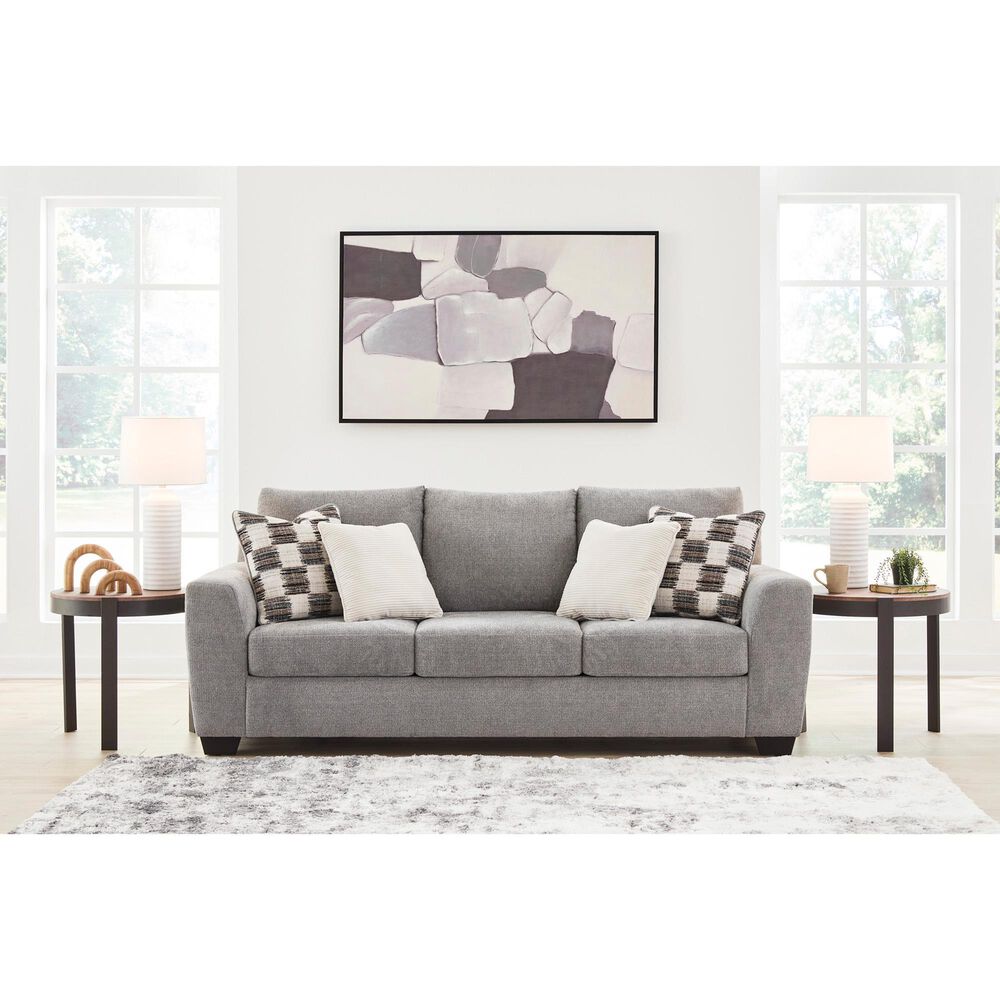 Ashley Loreo Stationary Queen Sofa Sleeper in Flint, , large