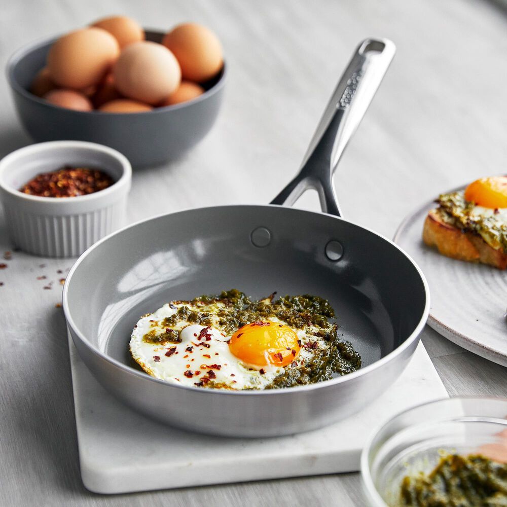 Green Pan GP5 8" Open Frypan in Stainless Steel, , large