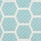 Nourison Twist Reversible 6" x 9" Aqua Indoor/Outdoor Area Rug, , large