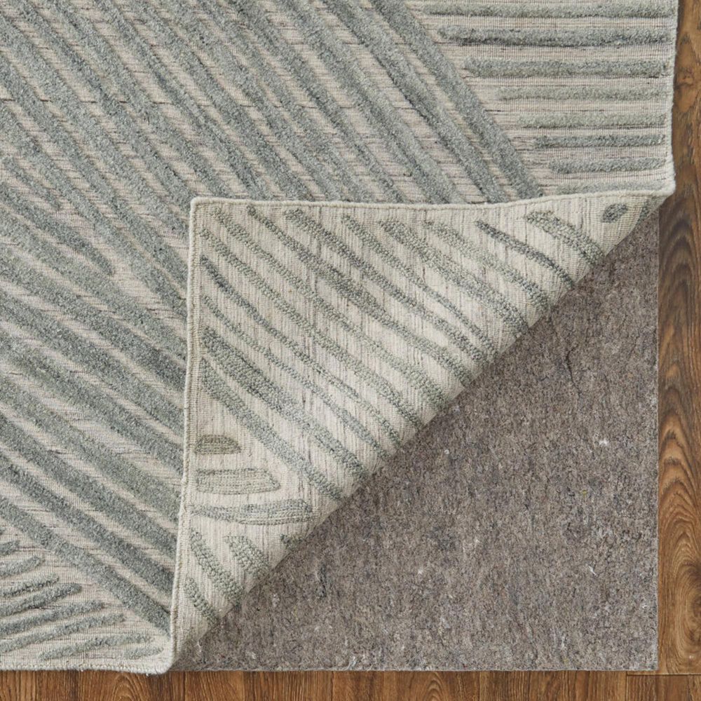 Feizy Elias 10&#39; x 14&#39; Green and Gray Area Rug, , large