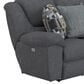 Catnapper Trifecta Power Reclining Rocking Loveseat in Smoke, , large