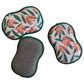 Once Again Home Pink Glow Reusable Sponge in Pink Marshmallow and Green (Set of 3), , large