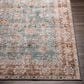 Surya Colin 2"7" x 10" Light Blue, Tan, Orange, Brown and Cream Runner, , large