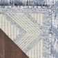 Nourison Versatile 6" x 9" Denim Blue Indoor/Outdoor Area Rug, , large