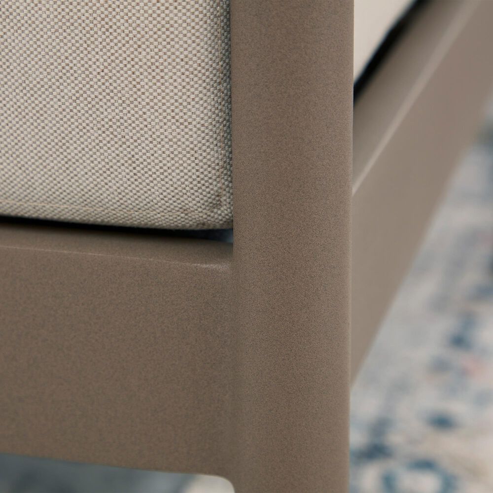 Ashley Bluff Trail 5-Piece Patio Conversation Set in Beige, , large