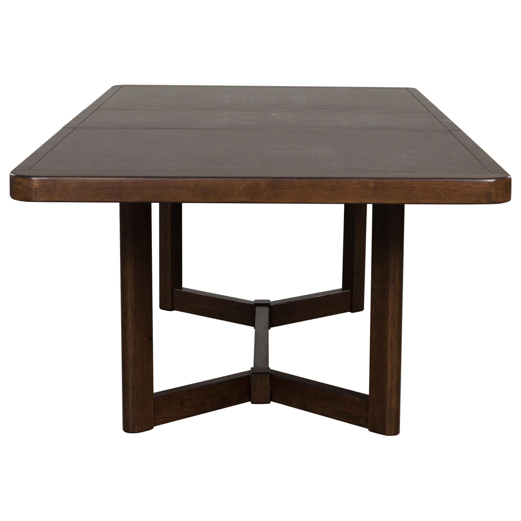 Ashley Dilenno Rectangular Dining Table in Rich Warm Brown - Table