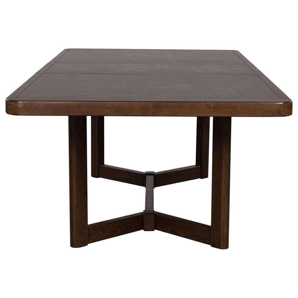 Ashley Dilenno Rectangular Dining Table in Rich Warm Brown - Table Only, , large