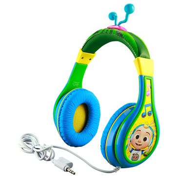 KIDdesigns CoComelon Youth Wired Over-The-Ear Headphones in Green, , large